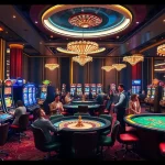 Experience the thrill of winning at VAOBET with vibrant casino games, including roulette and slot machines.