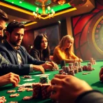 Experience the thrill of high-stakes poker as players discuss payday loans uk for bad credit while strategizing.