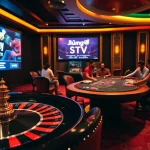 Experience thrilling gameplay at lương sơn tv casino with vibrant poker tables and exciting roulette wheels.
