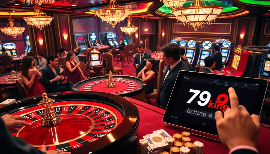 79king2 transforms the casino experience with thrilling roulette games and elegant poker tables, igniting excitement and fun.