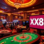 Experience the thrill of gambling with XX88 at an exhilarating casino featuring poker, slots, and roulette.